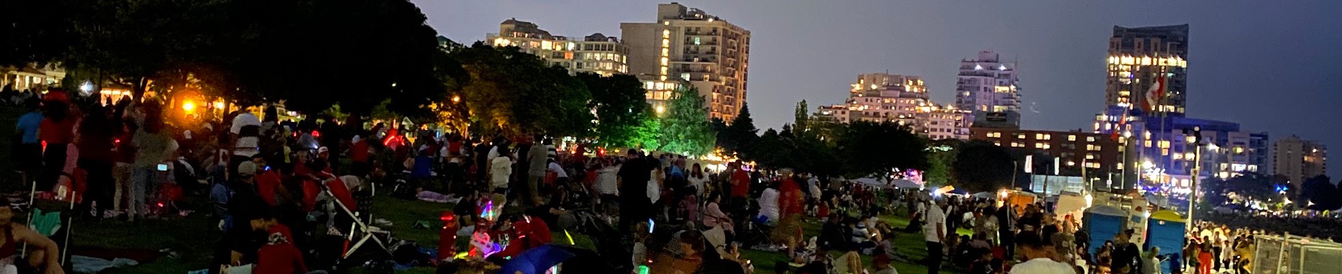 Spencer Smith Park fireworks