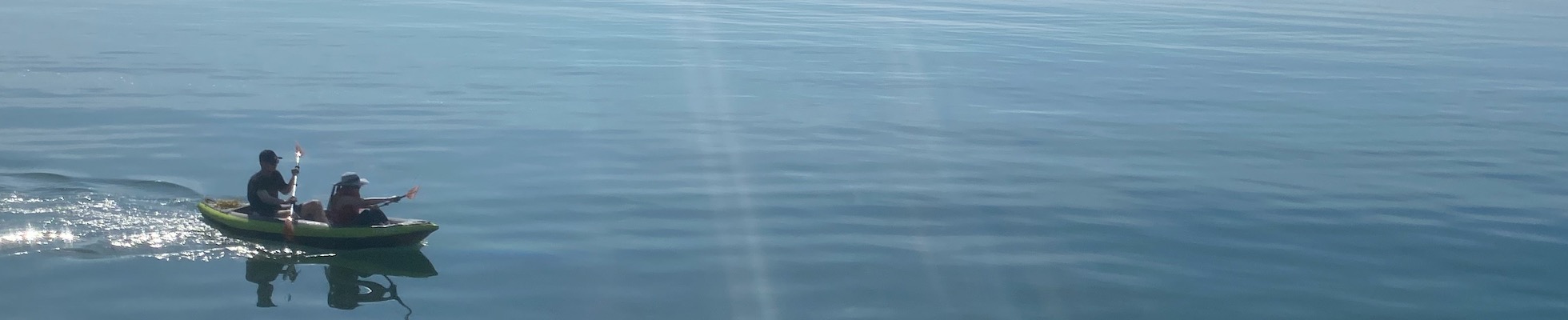 Canoing in Lake Ontario near Spencer Smith Park